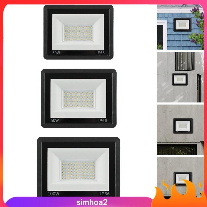 [Simhoa2] LED Flood Light Outdoor Bright Adjustable Outside Work Light
