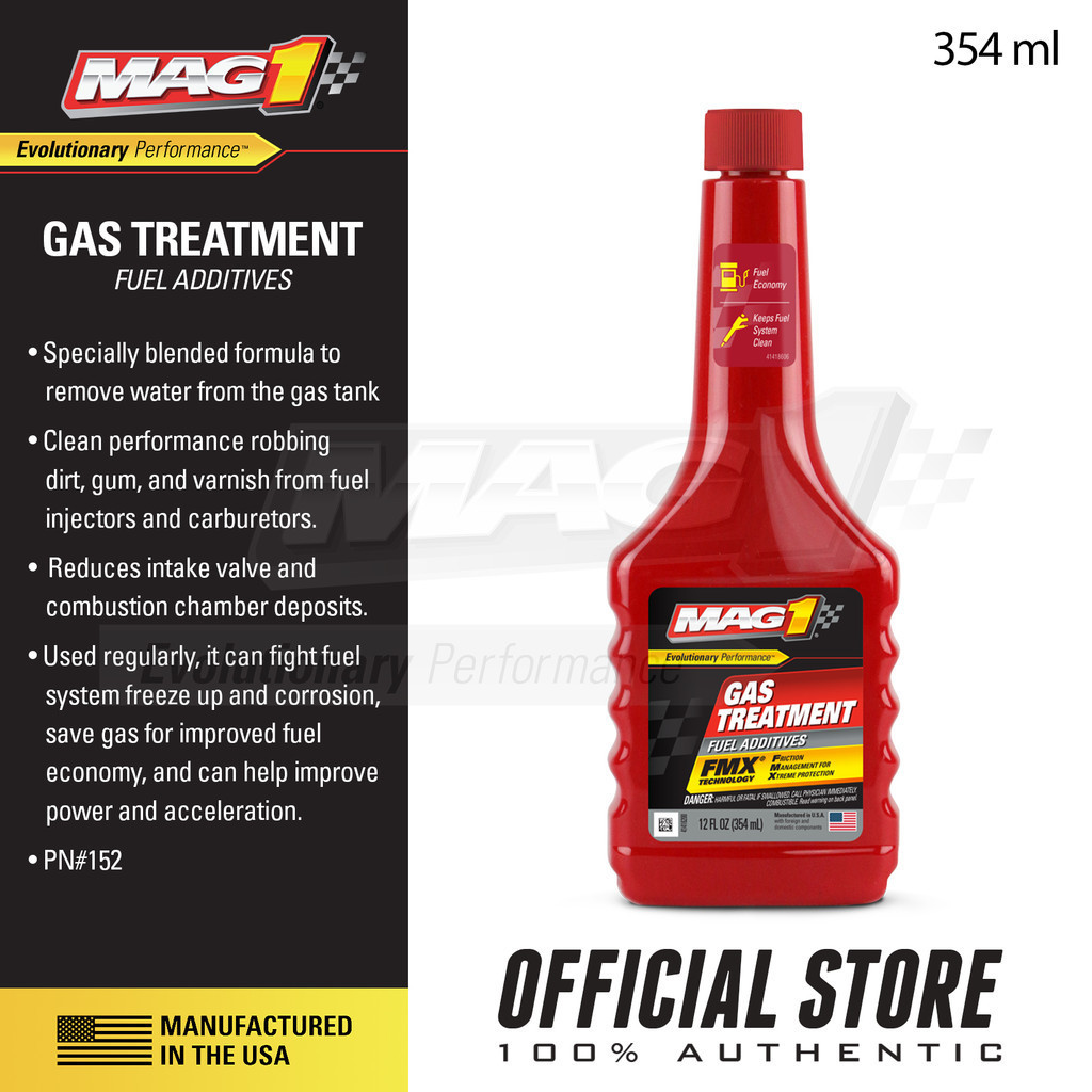 K-100 MG Gasoline Fuel Treatment - 32 Oz Fuel Stabilizer & Engine Cleaner