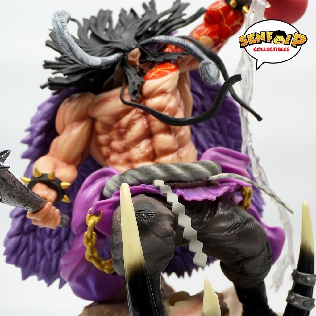 HQKO One Piece GK Black Pearl Kaido Combat 36cm | Shopee Philippines