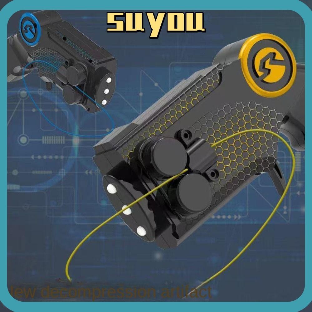 SUYO Pet Loop Lasso Toy, Cat Toy Electric Rope Launcher Propeller