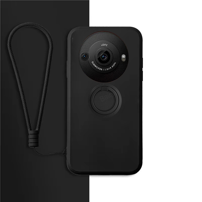 Casing For Sharp Aquos R8 Pro SH-51D Matte Black Protective Shell With ...
