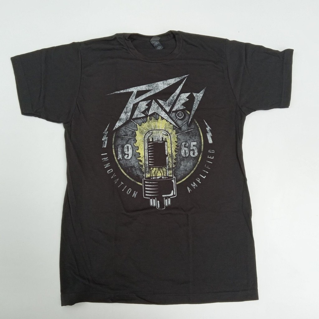 The Official Peavey Innovation Amplified Tube Logo T-Shirt | Shopee ...