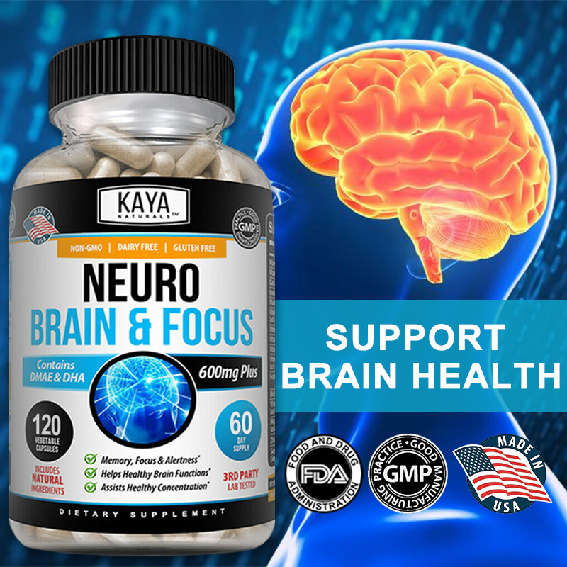 Nootropic brain health supplement, high concentration memory supplement ...
