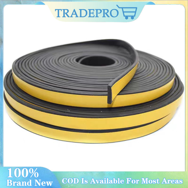 Thickened Self Adhesive Sponge Seal Strip 2m Door Window Seal StripWall ...