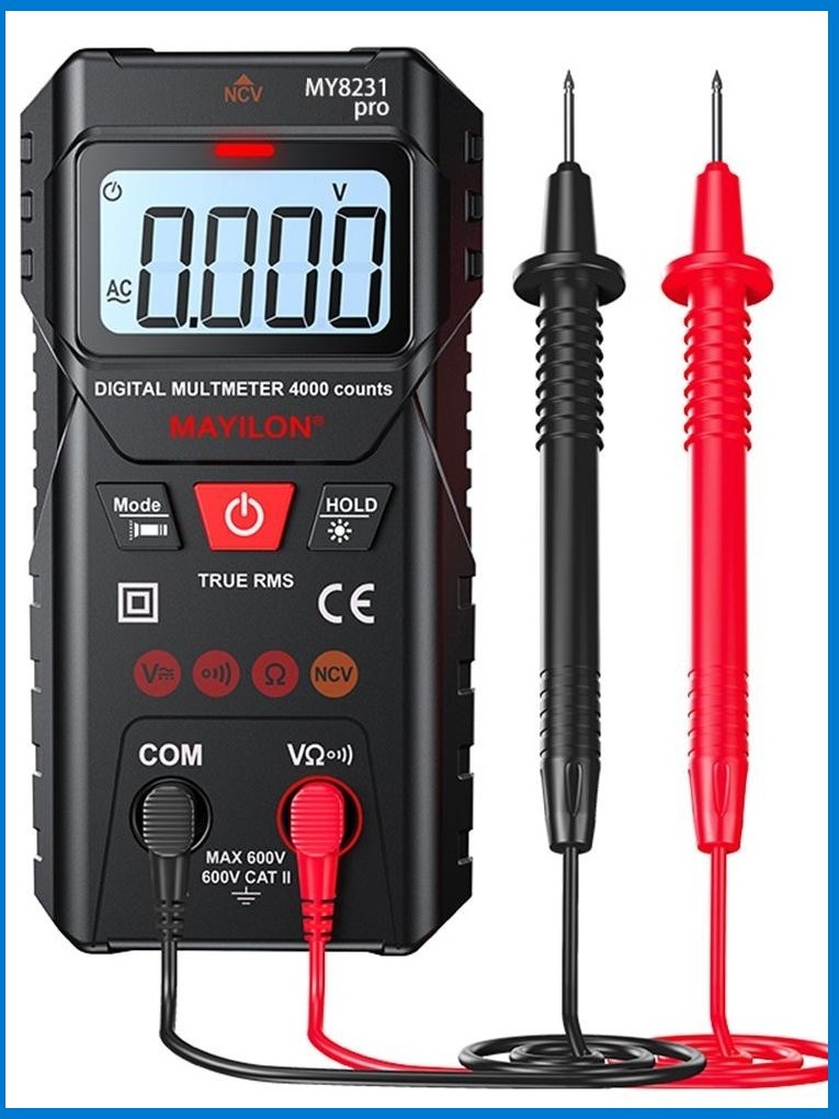 FLM MAYILON Digital Multimeter Multi Tester with NCV Non-Contact ...
