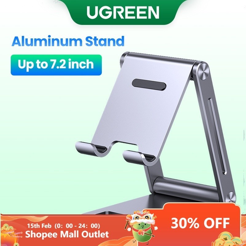 UGREEN Phone Stand Aluminum Adjustable Desk Phone Holder for iPhone13