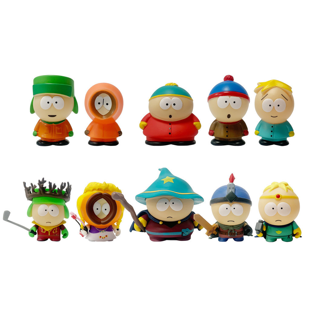 South Park Action Figure Stan Marsh, Kyle Broflovski, Eric Cartman e