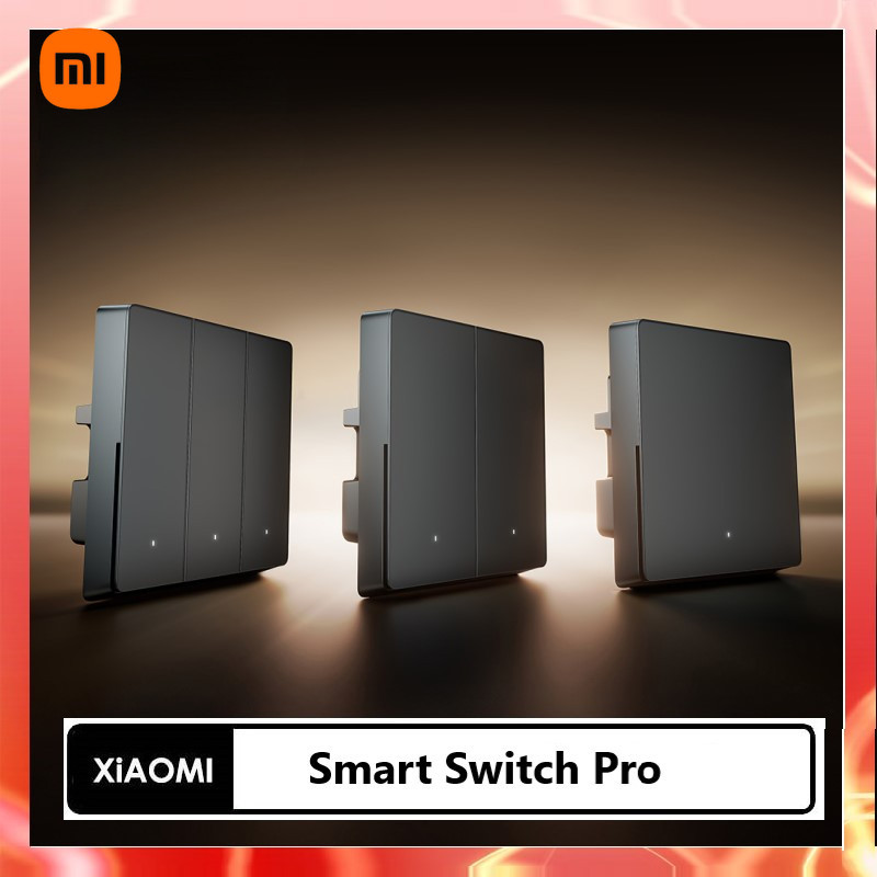 Xiaomi Smart Switch Pro Wireless Wall Switch Neutral Line Live Switch ...