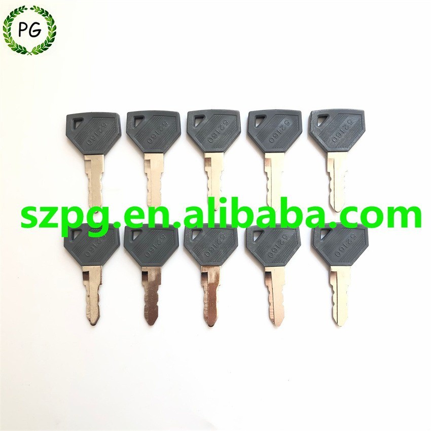 10PCS 52160 key 198360-52160 For Yanmar Machines Excavator Grader Dozer ...