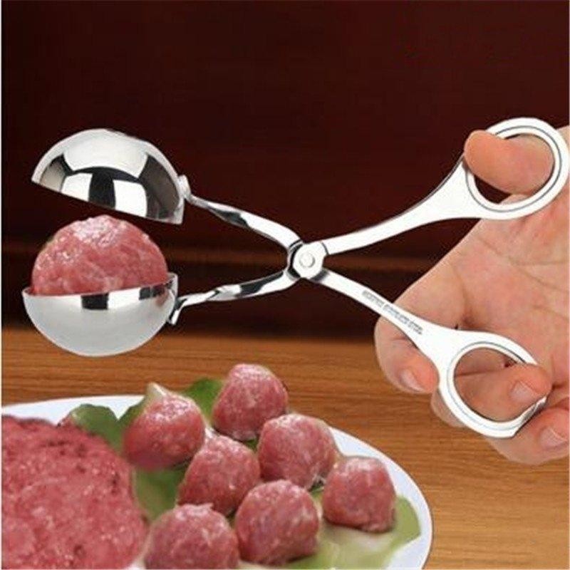 Meat Baller Maker Stainless Steel Mold Making Meatball Molder Fish ...