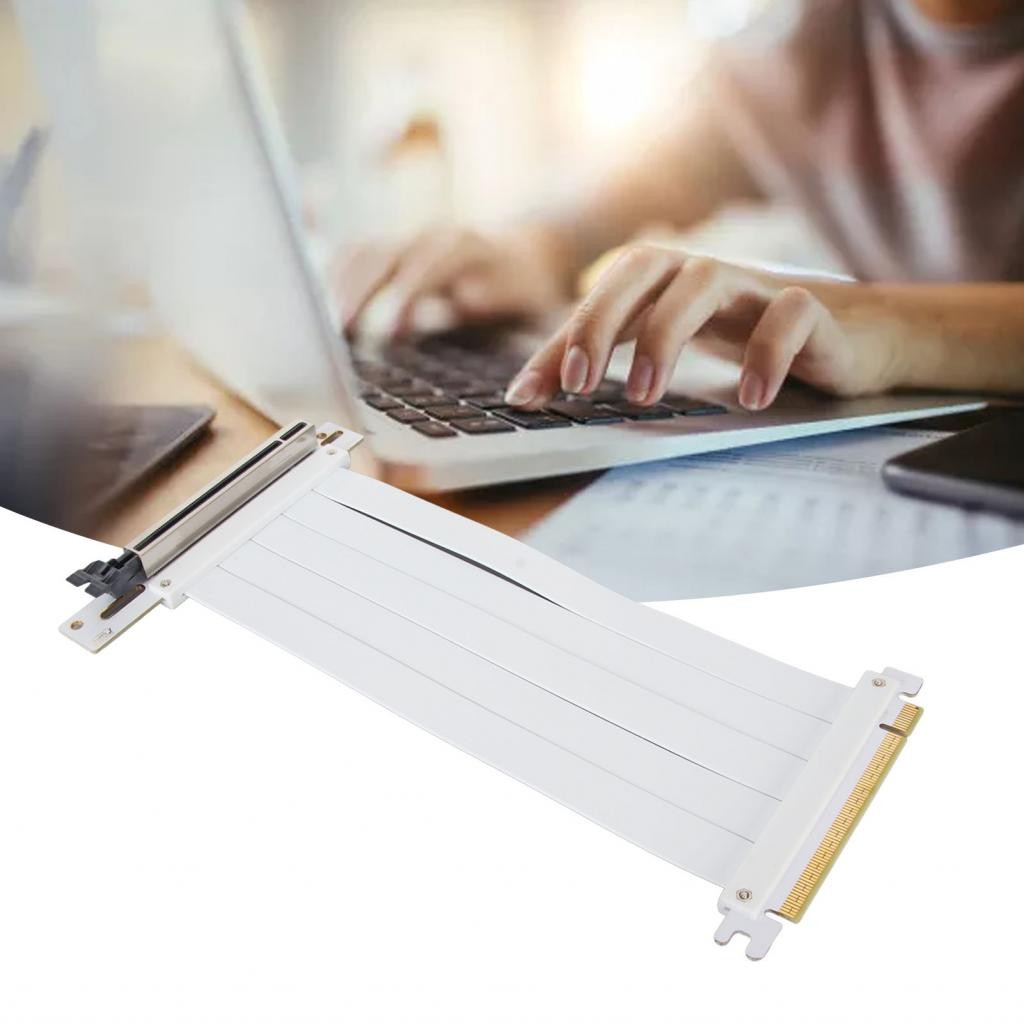 Mingxiu DAUZ PCIE 4.0 X16 Extender Riser Cable Flexible Plug and Play ...