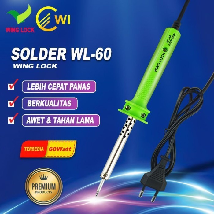 60w watt Hand Electric Soldering Iron with Plastic Handle 220v ...