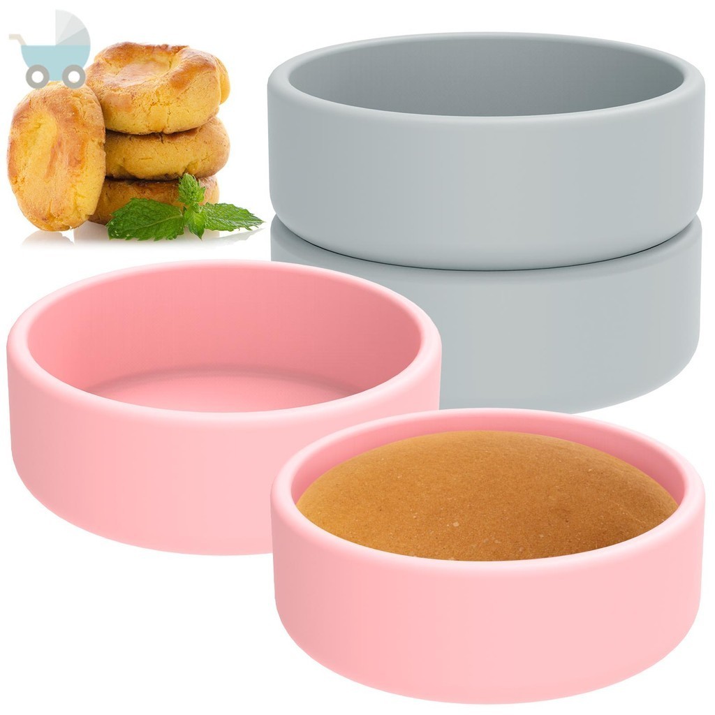 4Pcs Air Fryer Egg Moulds NonStick Silicone Ramekins 4inch Air Fryer