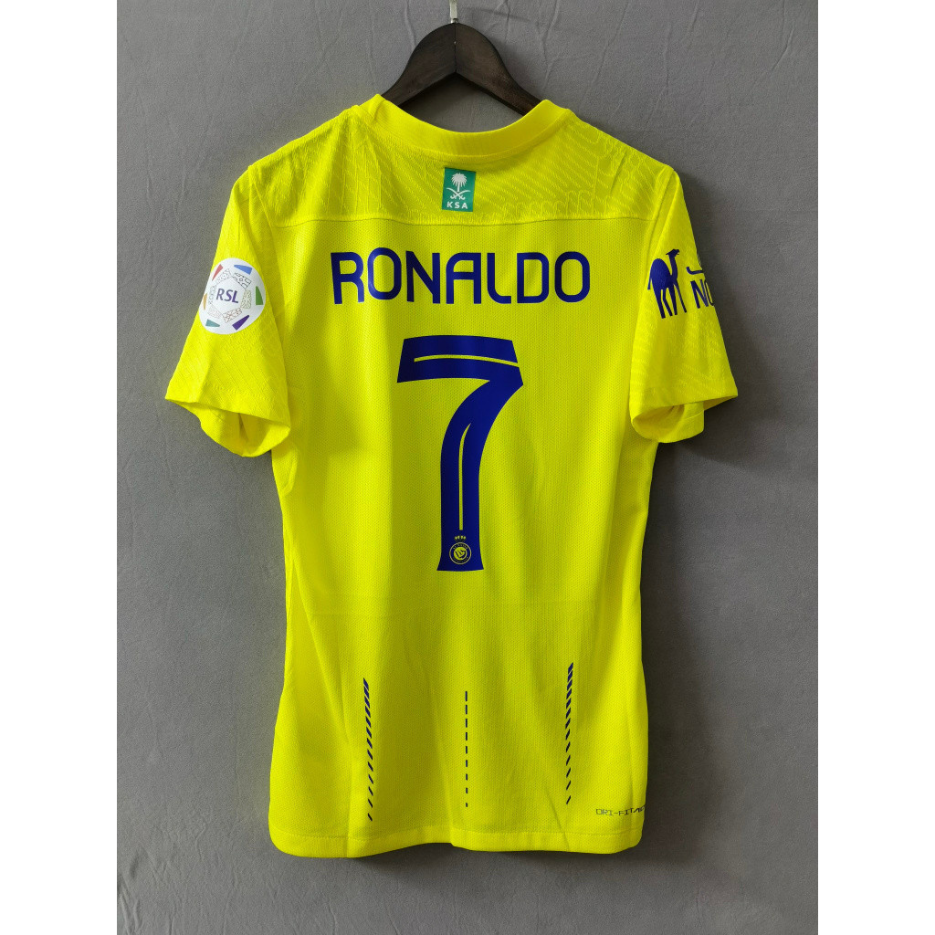 23-24 Al-Nassr FC Player version RONALDOjersey 3A Custom football shirt ...