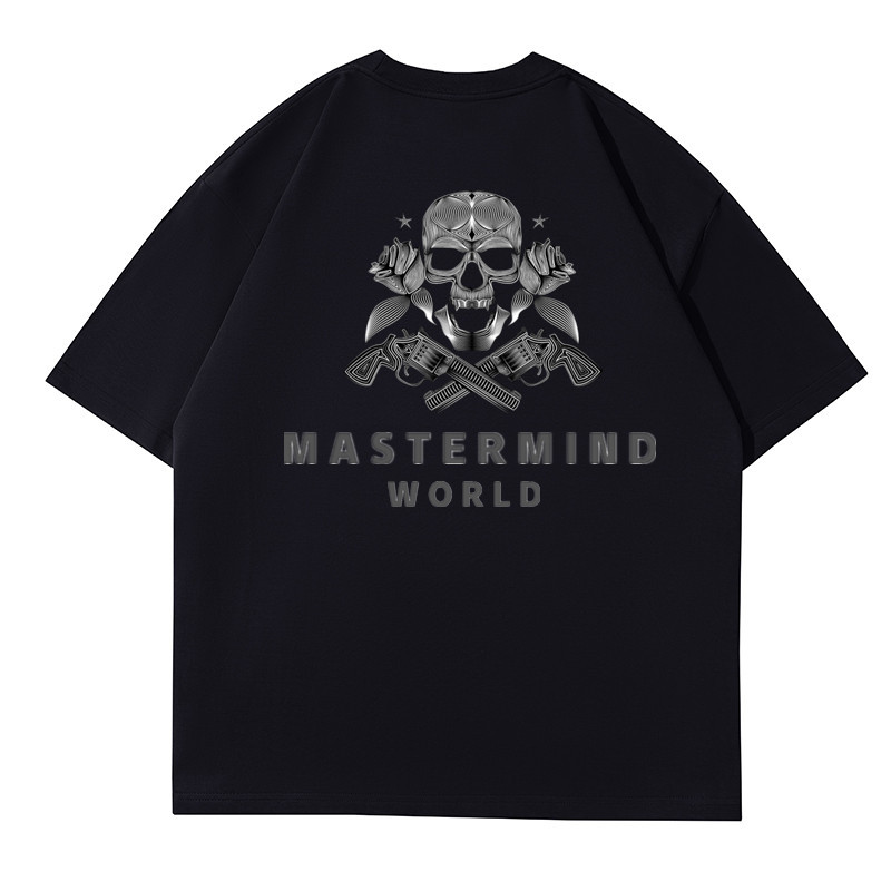 MasterMind Japan MMJ Skull Cross Bone Printed Men's and Women's Short ...