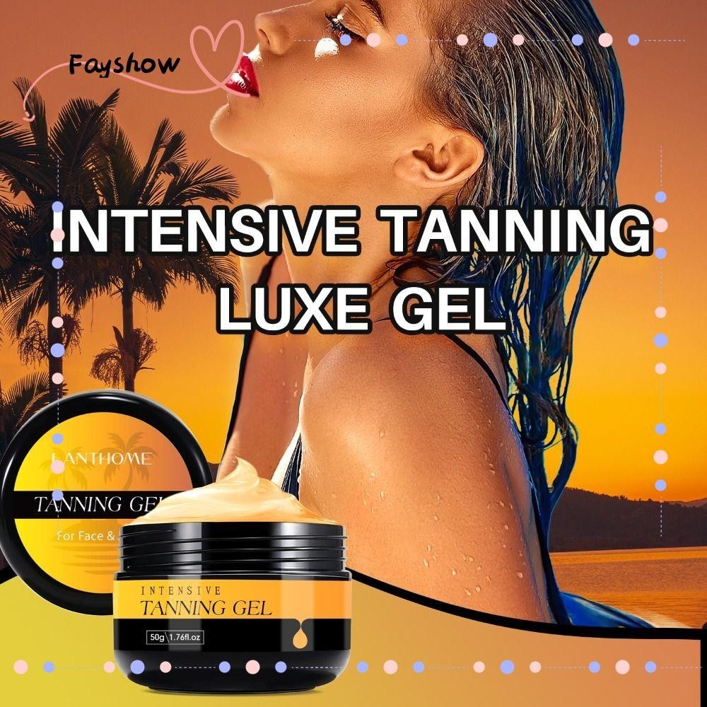 FAY Self Tanner Cream, Sunbeds Tanning Bronzer Brown Tanning Cream