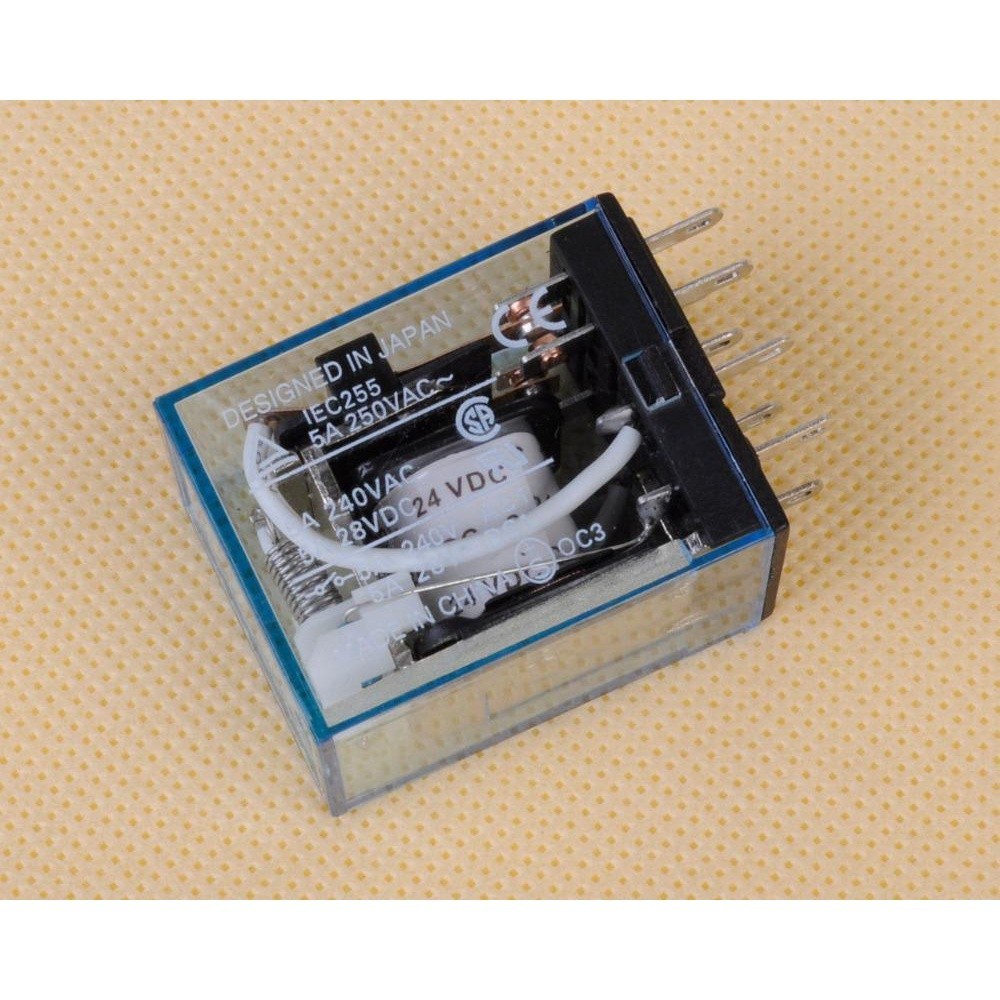 1pcs Small Relay Omron MY2NJ 24V DC 5A | Shopee Philippines