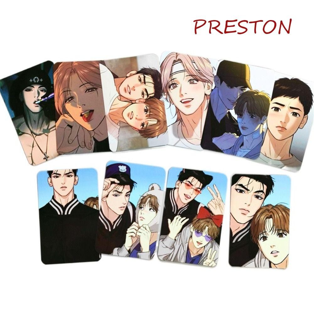 PRESTON Korean BL Manwha Jinx Postcard, Paper Manwha Jinx 3inches ...