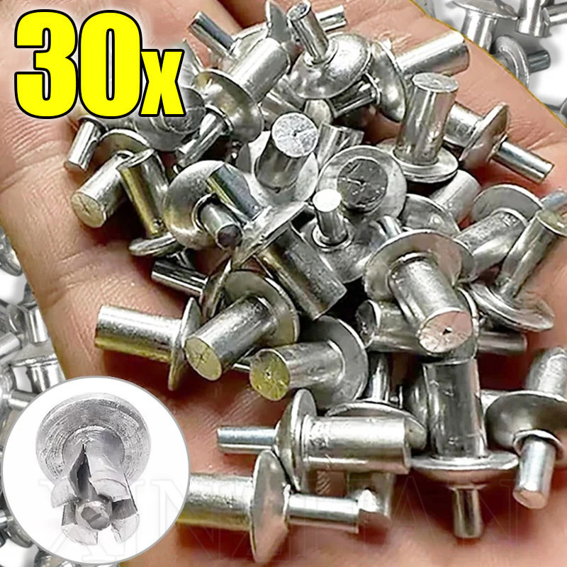 30Pcs M5 7/9/11mm Tapping Piercing Fasteners - Aluminum Alloy Core ...