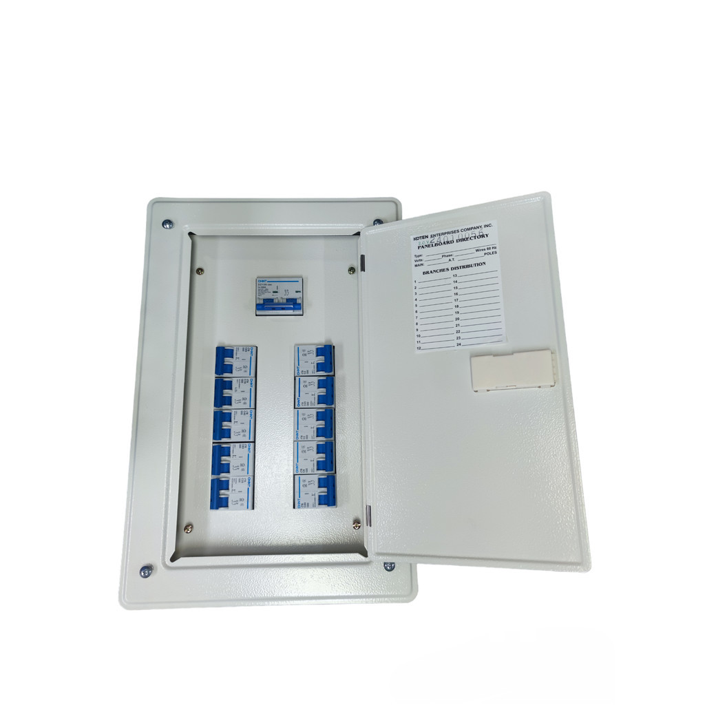 KOTEN Panel Board for Miniature Circuit Breaker 2Pole CHINT Main 100A