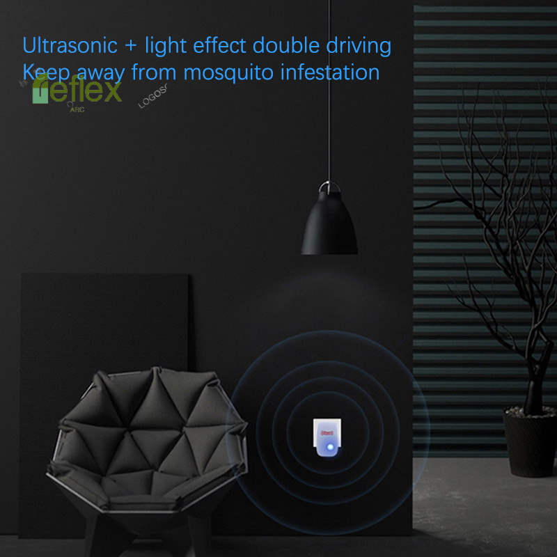 Reflex Arc Electronic Ultrasonic Pest Reject Bug Mosquito Cockroach