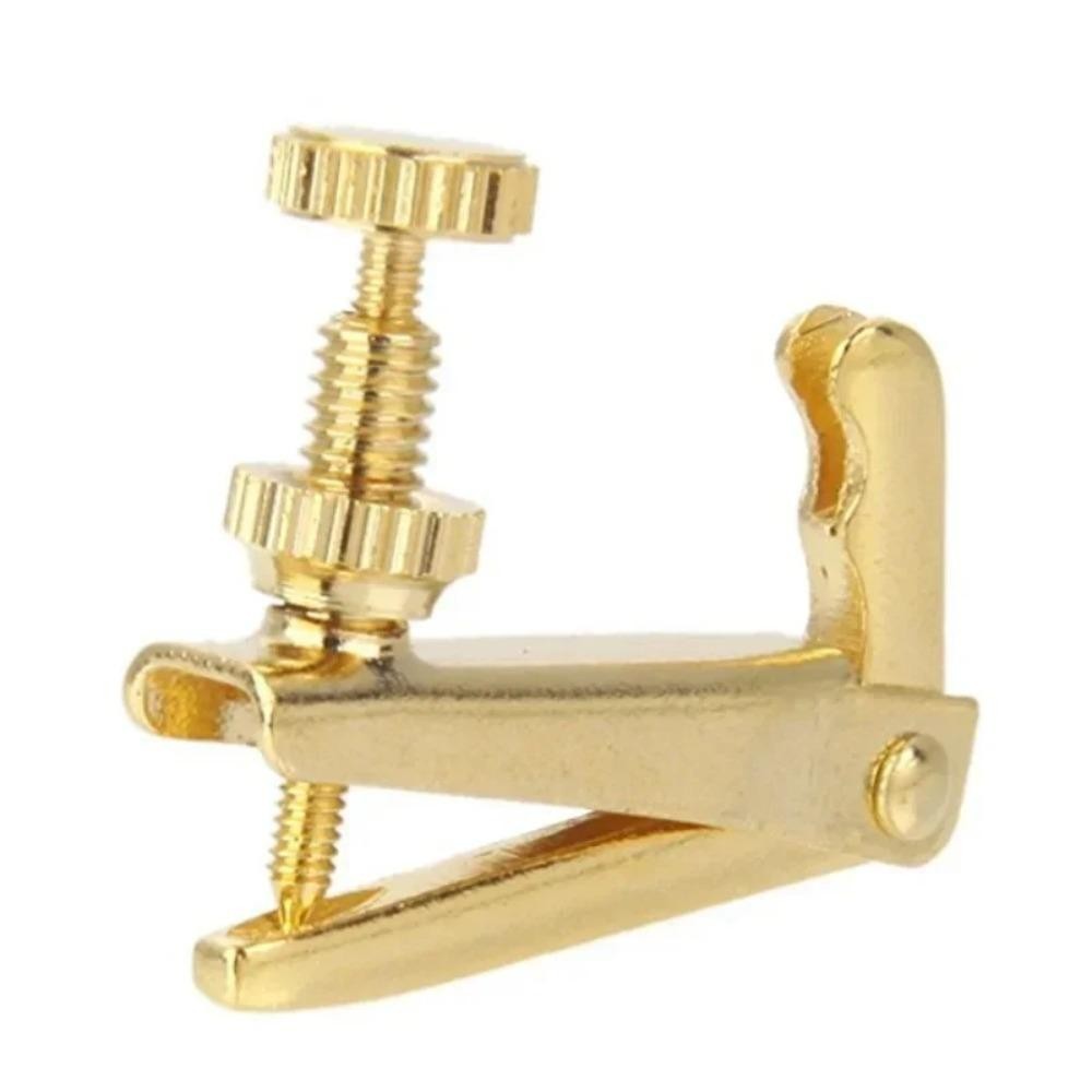 WMES1 4/4 Violin Fine Tuner, Violin String Spinners Golden Tuning Screw ...