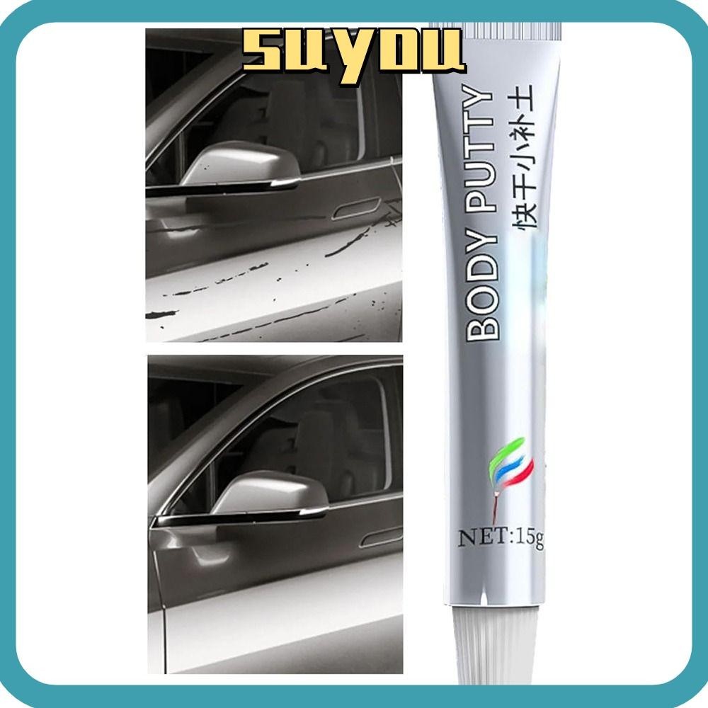 SUYO Car Paint Putty, Universal Fix Scratches Car Paint Scratch Filler Putty, Efficient Repair