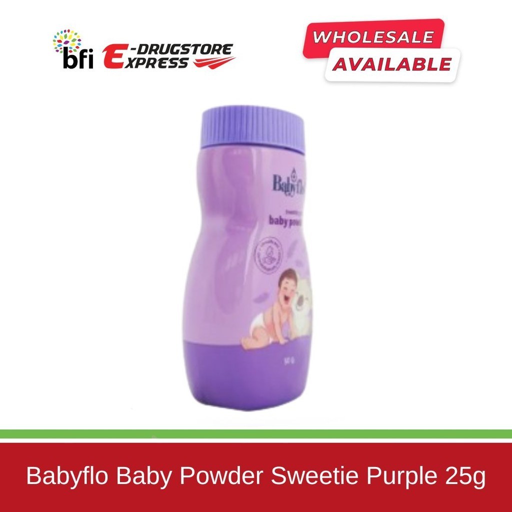 Babyflo Powder Sweetie Purple 25g | Shopee Philippines