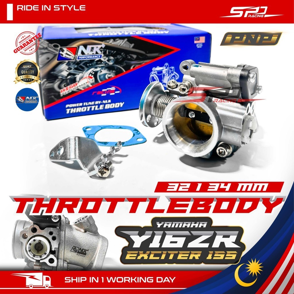 Y16 Throttle Body Kits I NLK Performance for Y16ZR YAMAHA Shopee
