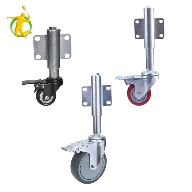 [Asiyy] Gate Wheel Gate Support Wheel 360 Degree Swivel Flexible Heavy