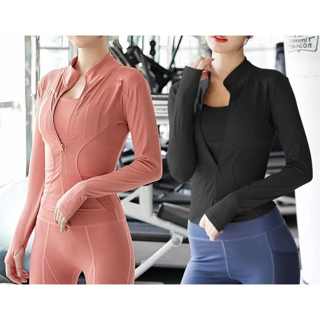 Long length yoga tops sale