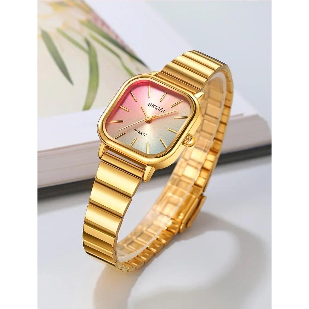 SKMEI 2190 Ladies Waterproof Female Girl Luxury Stainless Steel Quartz Women watch Shopee Philippines