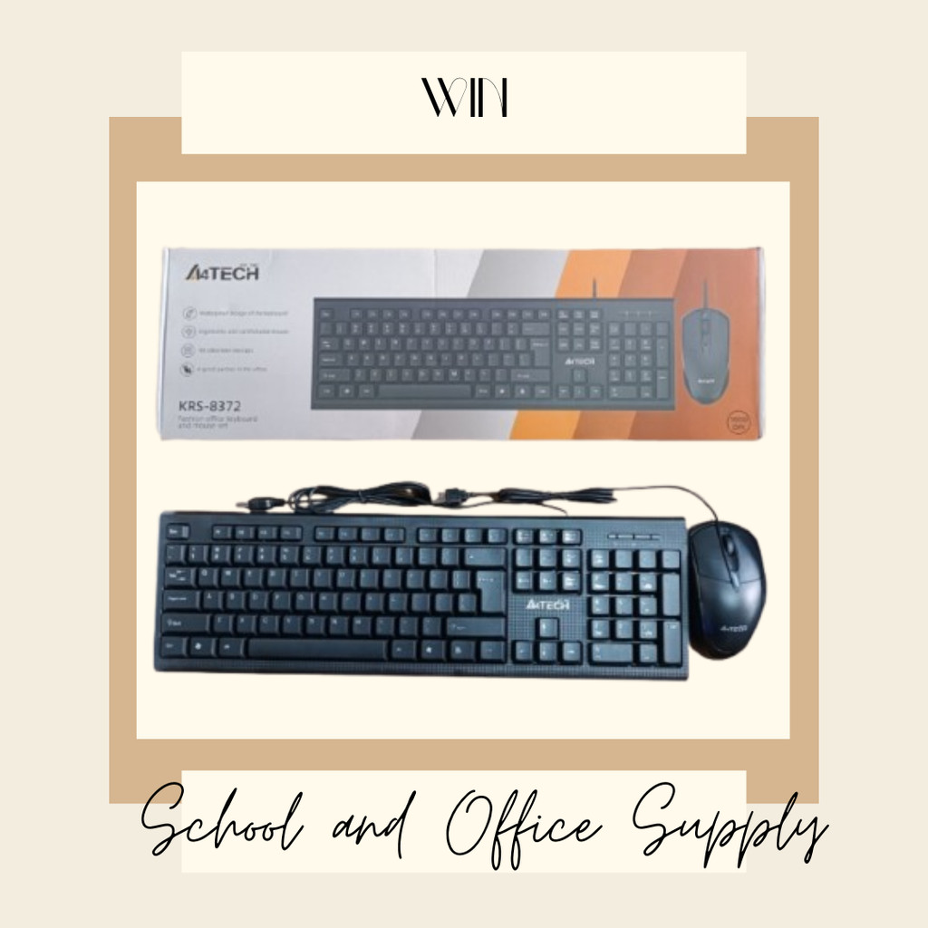 A4tech keyboard mouse combo | Shopee Philippines