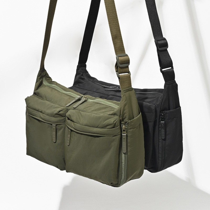 Nylon Crossbody Messenger Bag For Women Men Canvas Tote Multiple ...