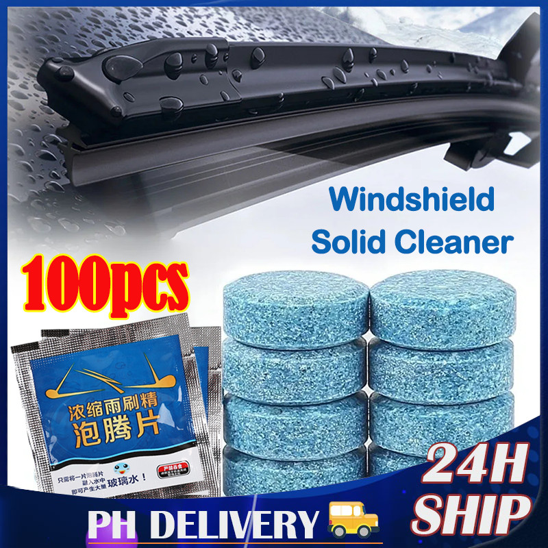 car windshield solid cleaner wiper effervescent tablet toilet flusher ...