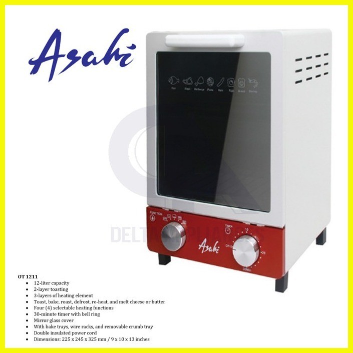 Asahi mini oven hotsell