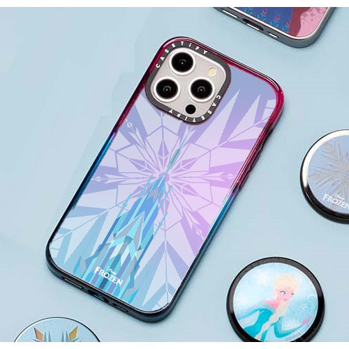 CASETiFY X Disney's Frozen Elsa's Ice Castle Magnetic suction Clear ...