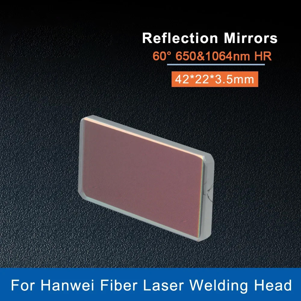 LSKCSH Laser Reflective Lens Reflection Mirrors 42*22*3.5mm For Hanwei ...