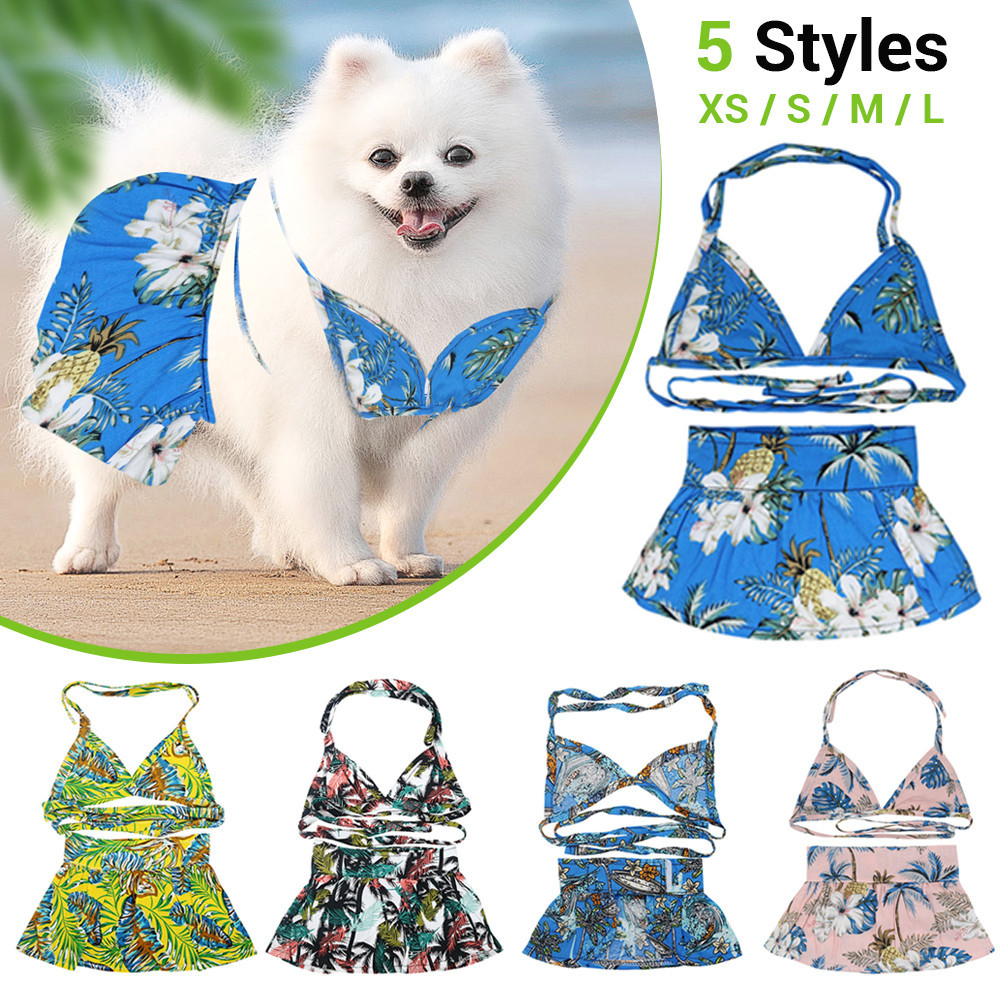 Pet Swimwear Small Dog Dog Cat Breathable Tank Top Swimwear Sling ...