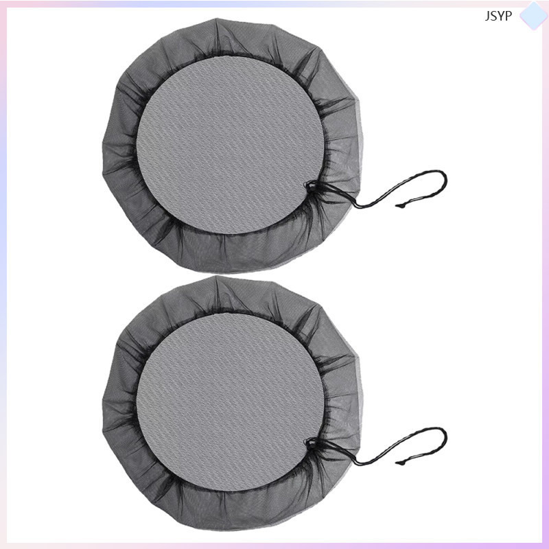 2 Pcs Rain Screen Mesh Covers for Buckets Grill Net Water Hood Grille ...