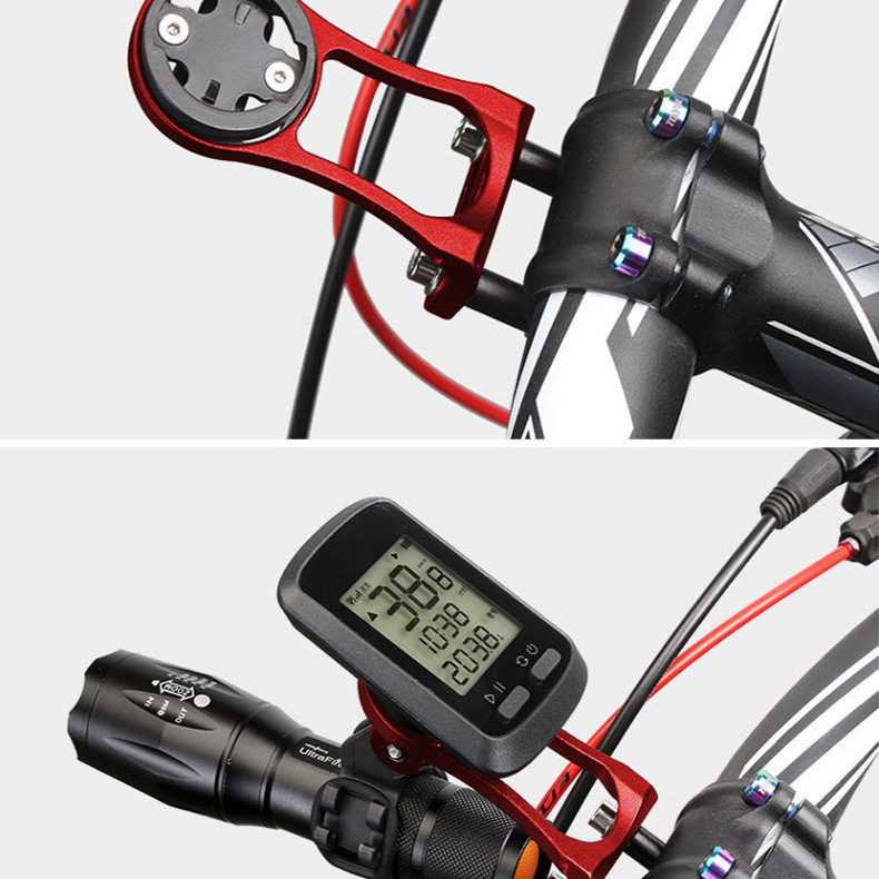 MTB Bike Computer Holder Road Bicycle Computer Mount for Garmin Bryton ...