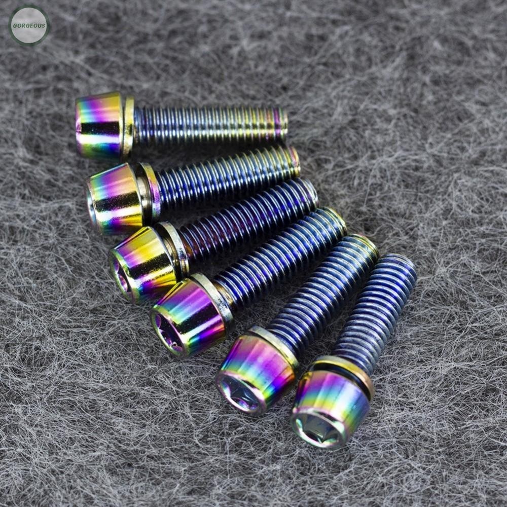 GORGEOUS~Bolt Road/MTB Stem Titanium Alloy Anodized Anti-Rust Bicycle ...