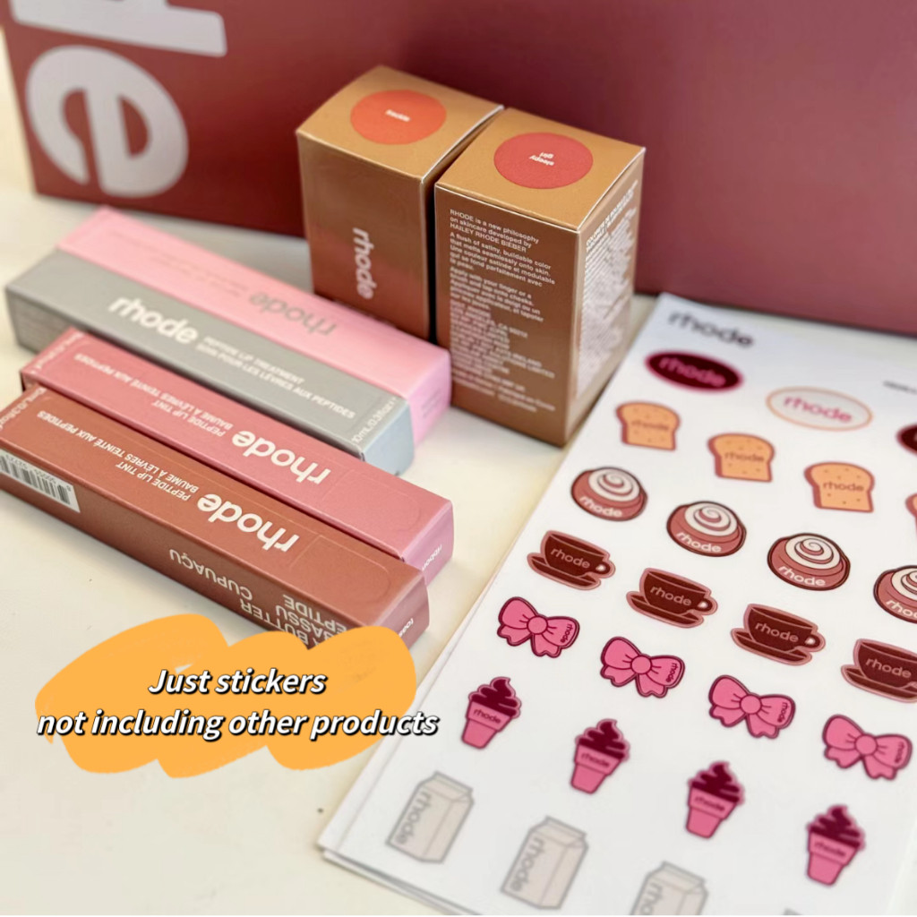 Rhode pop-up sticker flat phone box sticker | Shopee Philippines