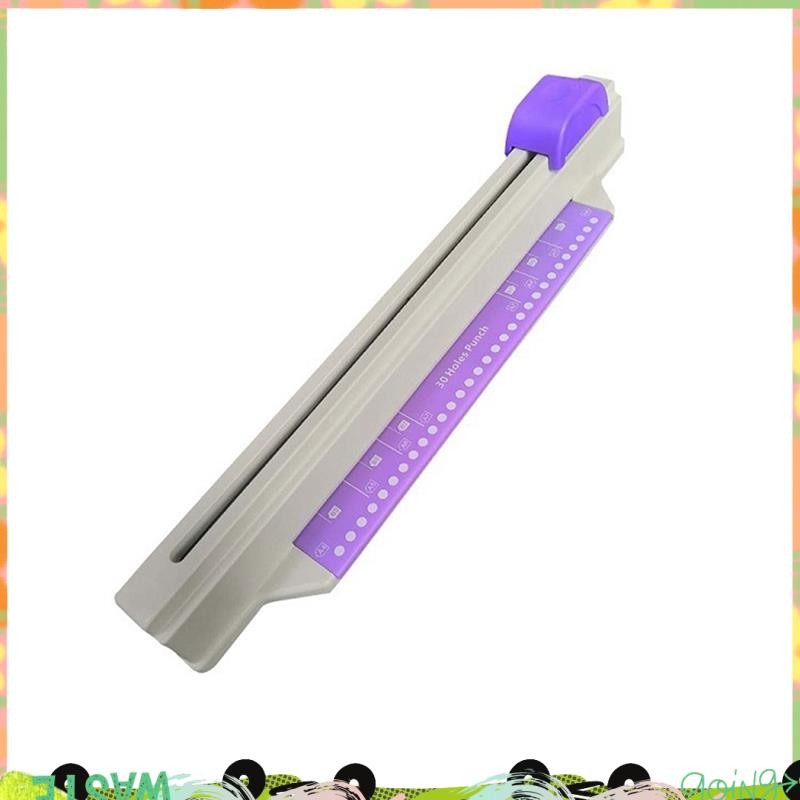 9 Holes Punch Manual 8 Sheet Capacity Hole Puncher For A4 B5 B6 A5 A6 Paper - View #7