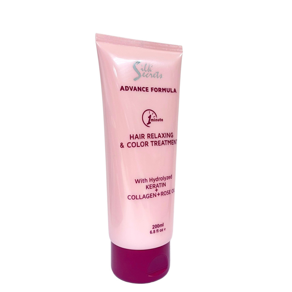 SILKSECRETS Hair Relaxing & Color Treatment with Hydrolyzed Keratin