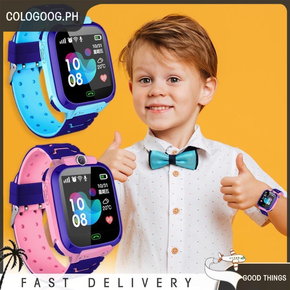 Waterproof Touch Screen Kids Smart Watch Anti-lost Safe GPS & SIM CARD ...