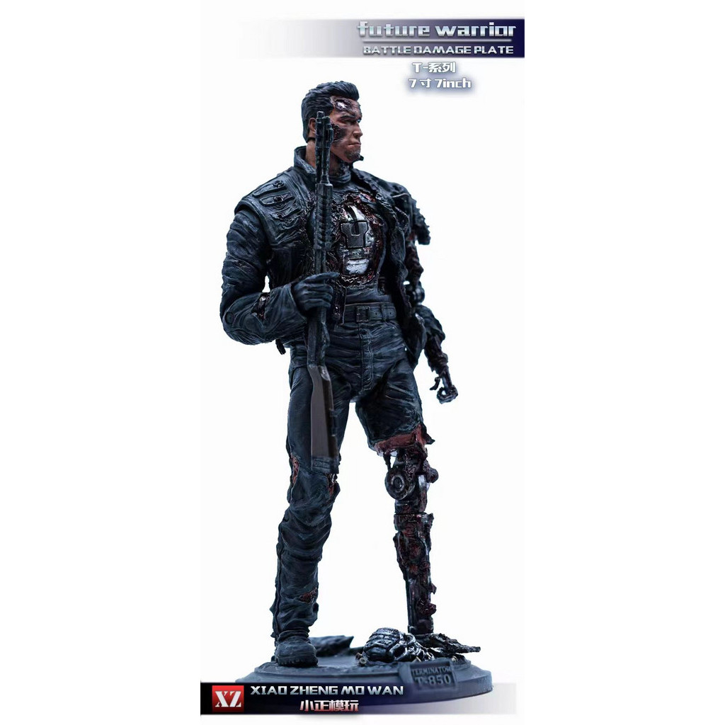 XZ Toys Terminator 3 Future Soldier T850 Heavy Battle Damage Version 7 ...