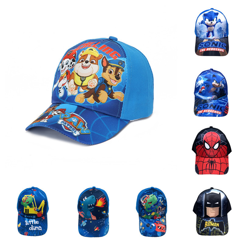 new 3 8 Years Children Hat Cartoon game Among Us Baseball cap Kids cotton snapback Fashion hat Hip Hop Boys Girls