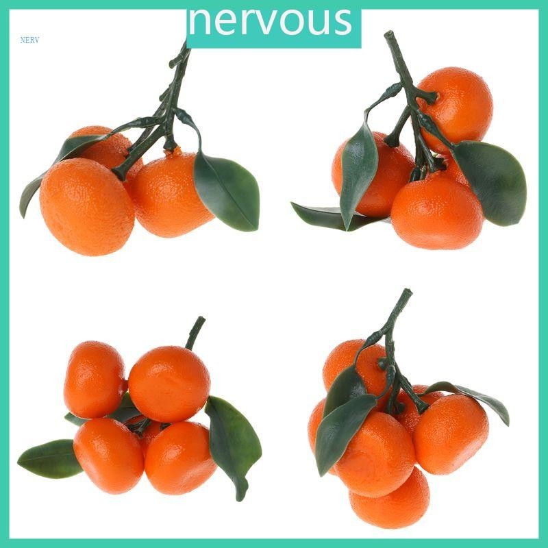 NERV Artificial Orange Foam Material Fake Agriculture Planting Mature ...