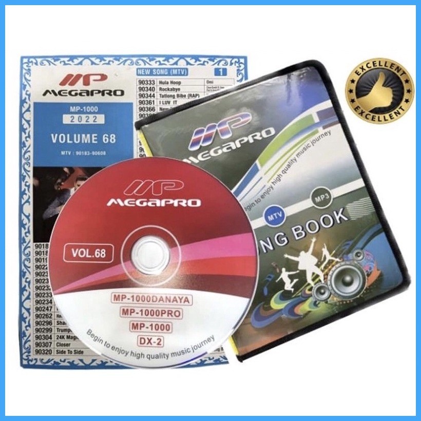 ♂ MEGAPRO SONGBOOK WITH CD VOL.72 ONLY FOR ( MP-1000 , MP-1000 DANAYA ...